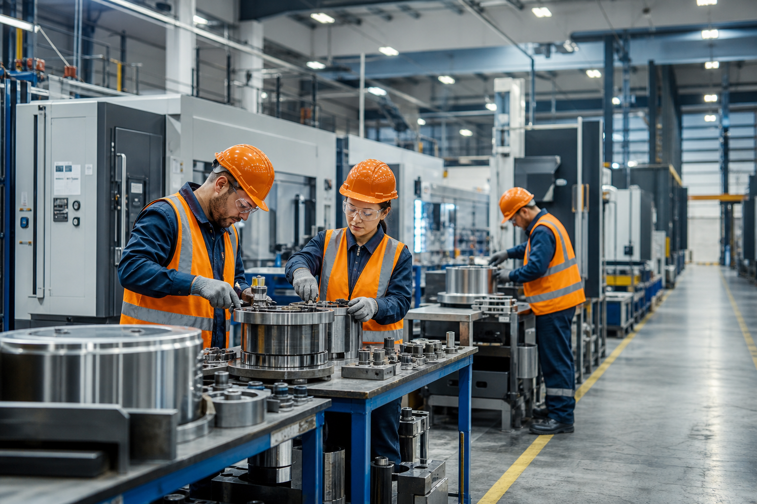 Industrial Manufacturer Facility Interior