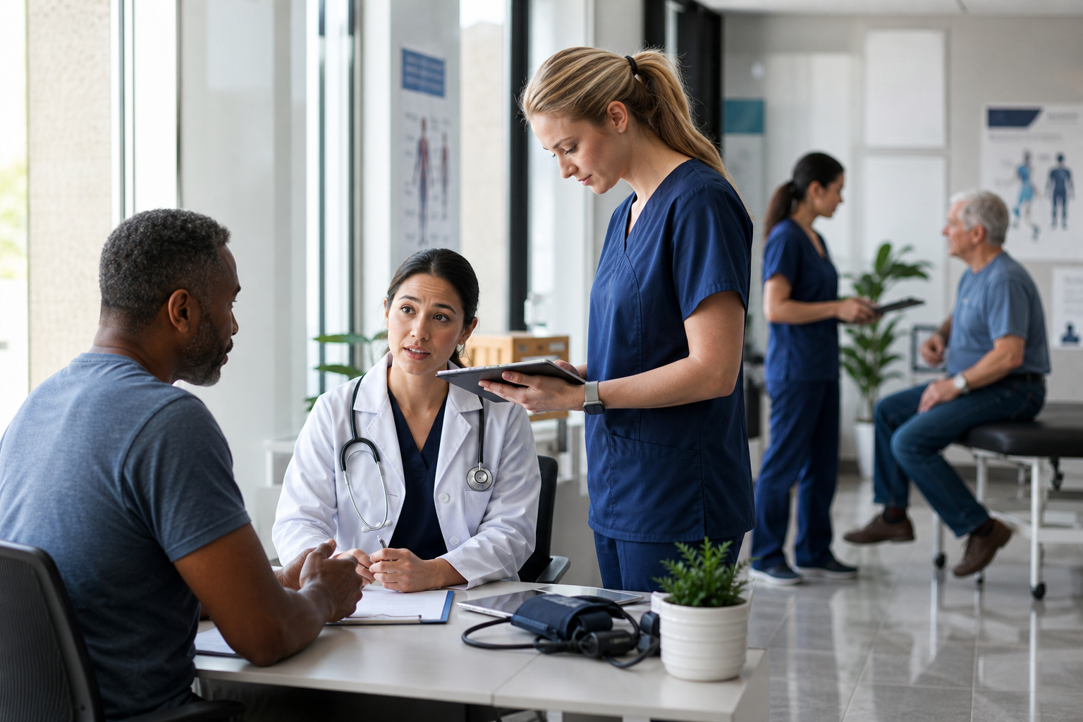 Occupational Medicine Clinic Interior